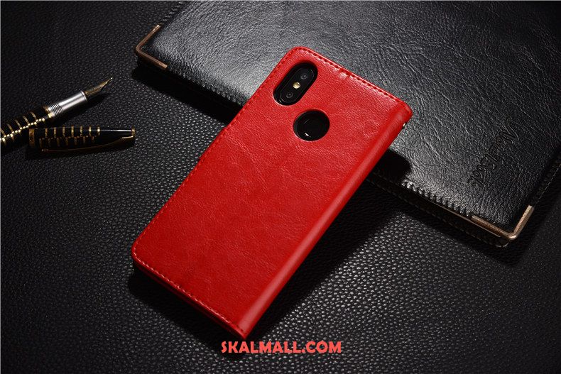 Xiaomi Mi 8 Skal Silikon Fallskydd Mobil Telefon Täcka Läderfodral Köpa