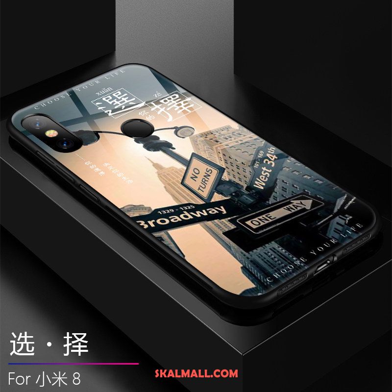 Xiaomi Mi 8 Skal Slim Personlighet Kreativa Mobil Telefon Hård Fodral Rea