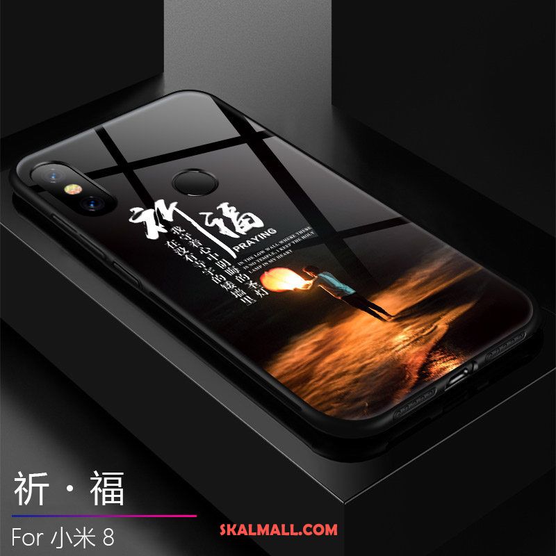 Xiaomi Mi 8 Skal Slim Personlighet Kreativa Mobil Telefon Hård Fodral Rea