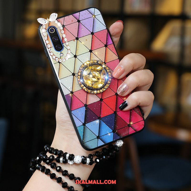 Xiaomi Mi 9 Lite Skal Kreativa Silikon All Inclusive Strass Fallskydd Billigt