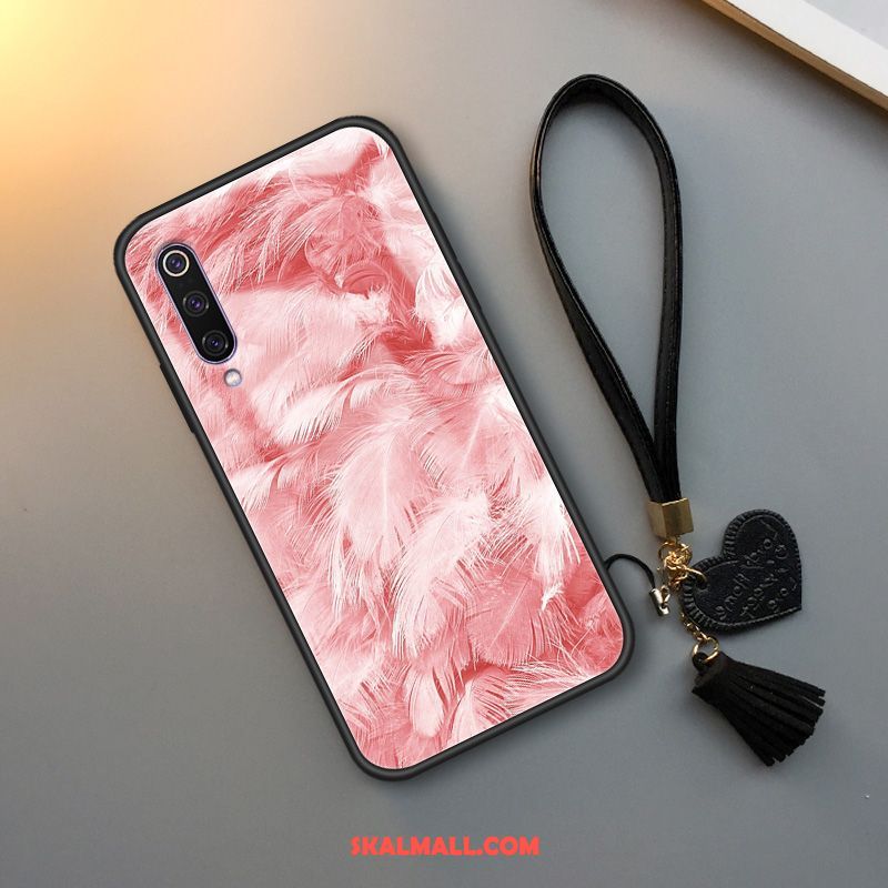 Xiaomi Mi 9 Lite Skal Mönster Silikon Fjäder Fallskydd Vind Fodral Rea