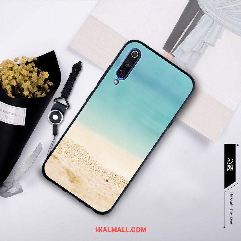 Xiaomi Mi 9 Se Skal Blå Mjuk Nubuck Fallskydd Liten Fodral Till Salu