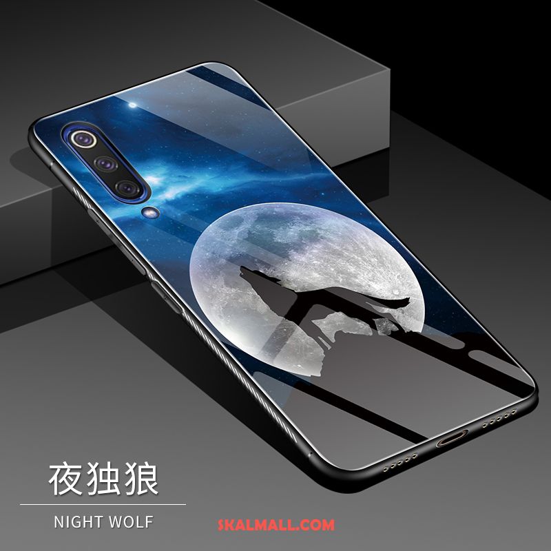 Xiaomi Mi 9 Se Skal Mode Liten Svart Glas Vacker Fodral Till Salu