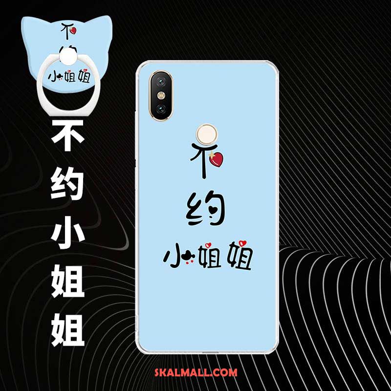 Xiaomi Mi A2 Skal Blå Mobil Telefon Personlighet Mjuk Transparent Köpa