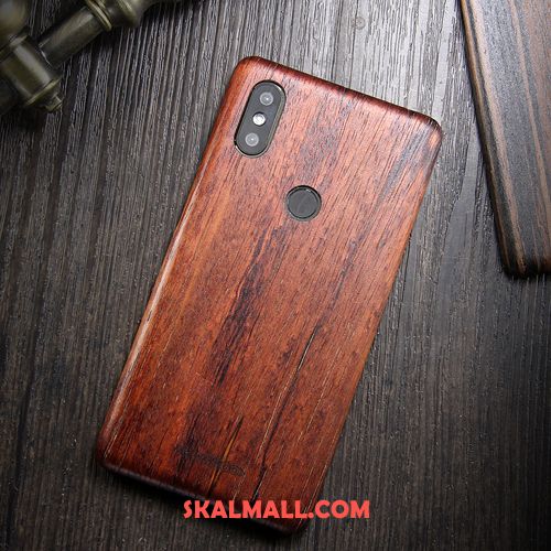 Xiaomi Mi A2 Skal Fallskydd Slim Ny Wood Mobil Telefon Fodral På Nätet
