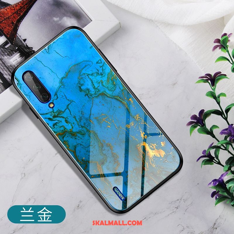 Xiaomi Mi A3 Skal Glas Röd Gradient Mobil Telefon Personlighet Fodral Butik