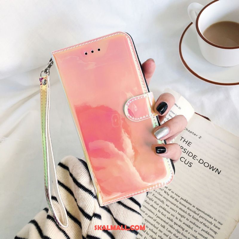 Xiaomi Mi A3 Skal Gradient Svart Mobil Telefon Spegel Röd Fodral Till Salu