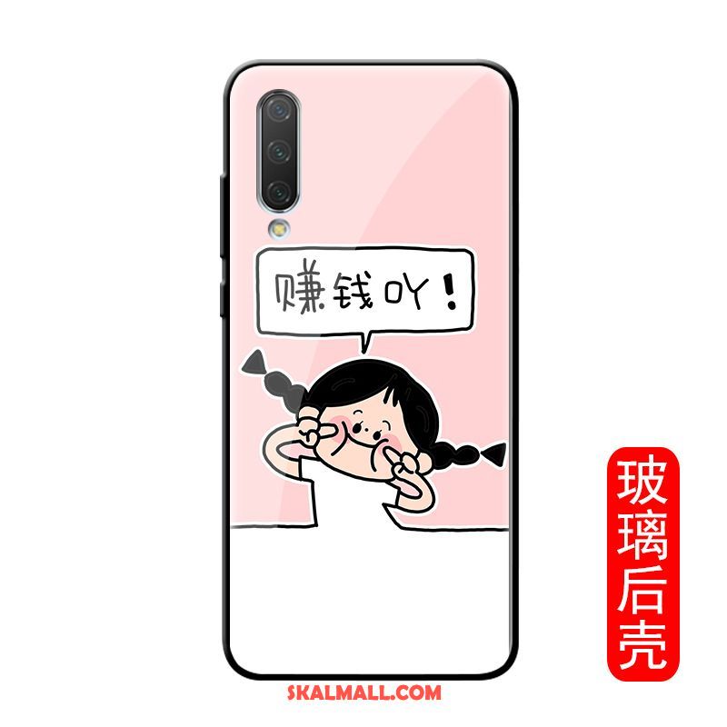 Xiaomi Mi A3 Skal Rosa Personlighet Kreativa Mönster Liten Butik