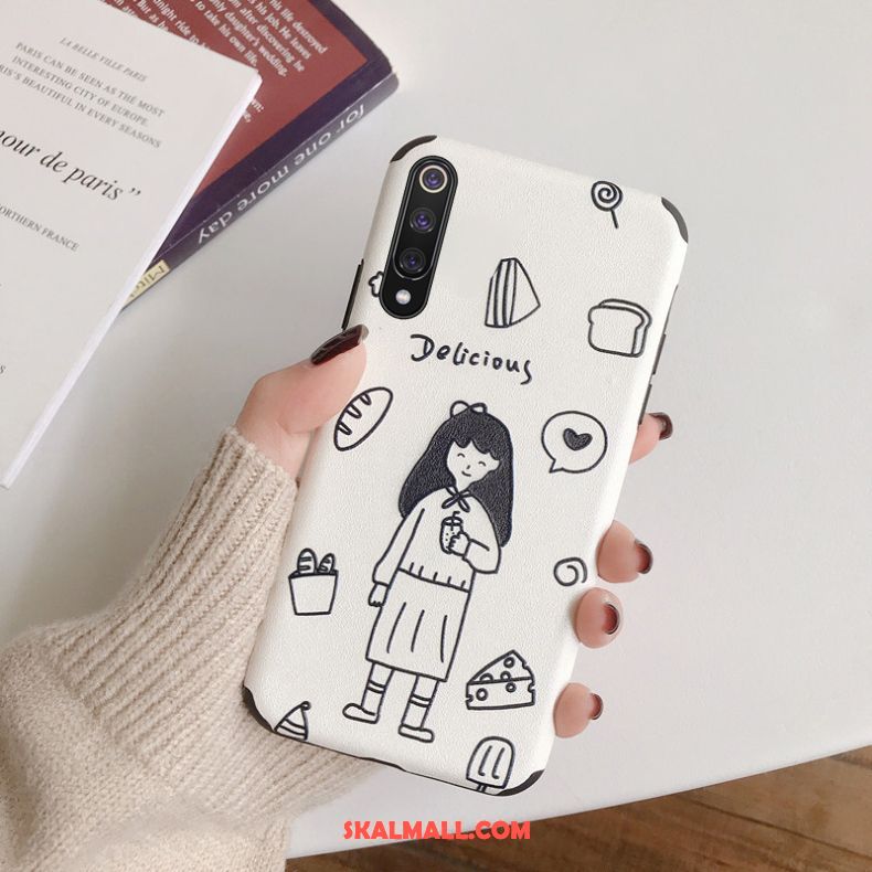 Xiaomi Mi A3 Skal Silke Vit Personlighet Liten Ungdom Butik