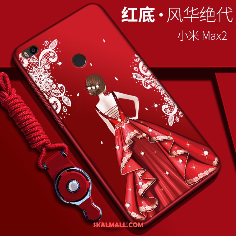 Xiaomi Mi Max 2 Skal Nubuck Skydd Liten Slim Svart Köpa