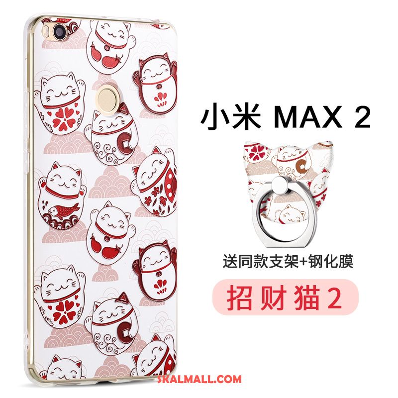 Xiaomi Mi Max 2 Skal Slim Vacker Skydd Rosa Kreativa Fodral Rea