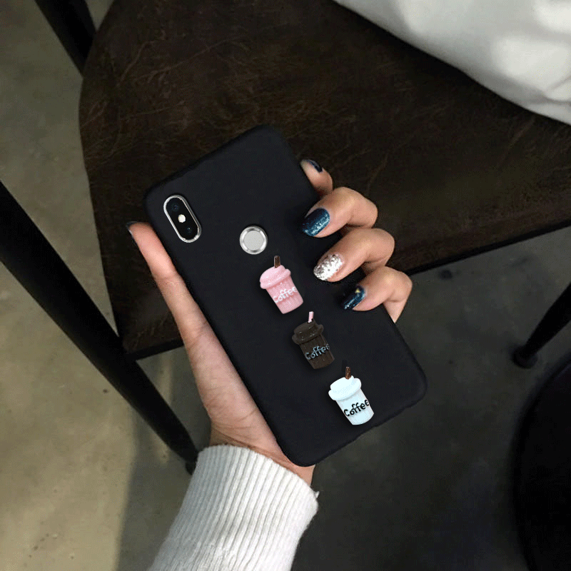 Xiaomi Mi Max 3 Skal Mjuk Kreativa Nubuck Trend Rosa Rea