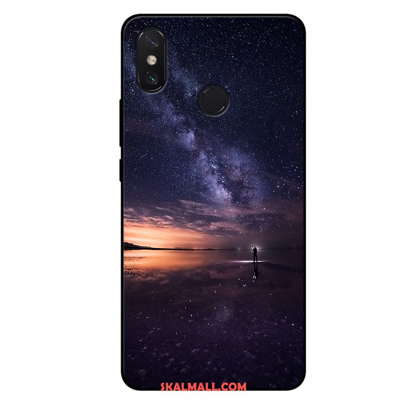 Xiaomi Mi Max 3 Skal Mörkblå Personlighet Stjärna All Inclusive Fallskydd Butik