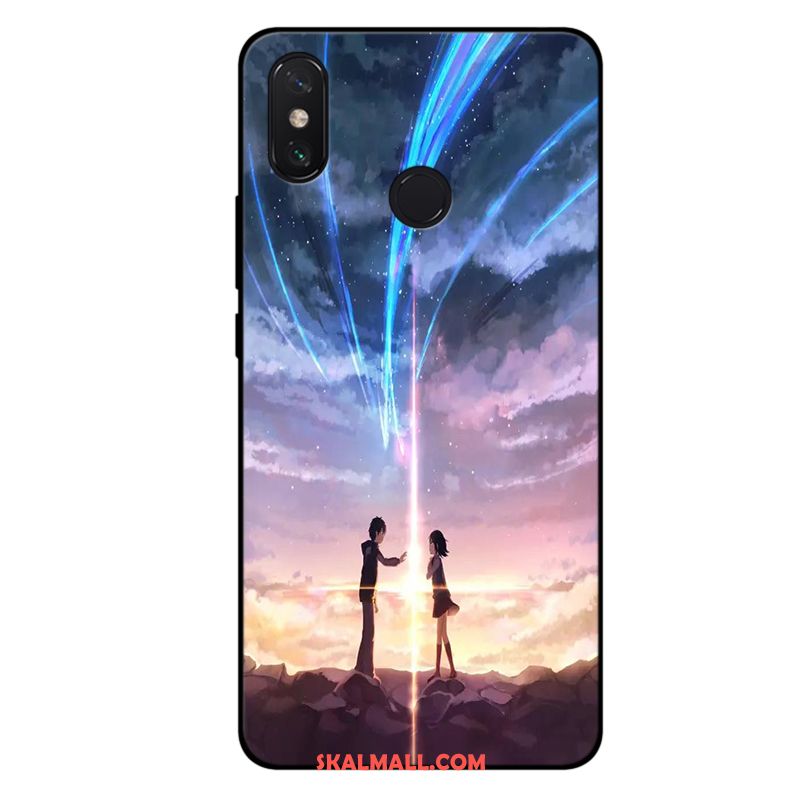 Xiaomi Mi Max 3 Skal Mörkblå Personlighet Stjärna All Inclusive Fallskydd Butik