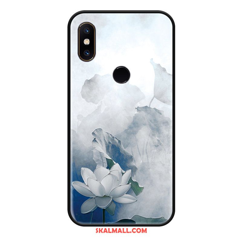 Xiaomi Mi Max 3 Skal Retro Blommor Mode Kreativa Trend Rea