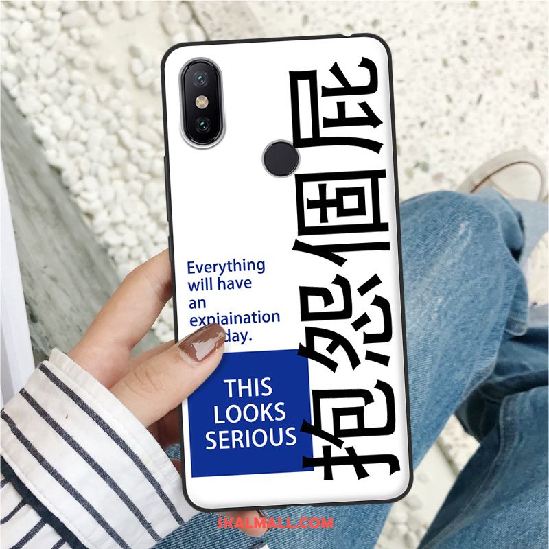 Xiaomi Mi Max 3 Skal Silikon Röd Skydd Kreativa Trend Fodral Butik