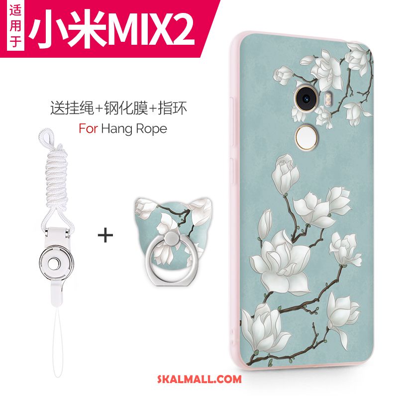 Xiaomi Mi Mix 2 Skal Fallskydd Liten Silikon Mobil Telefon Purpur Fodral Till Salu