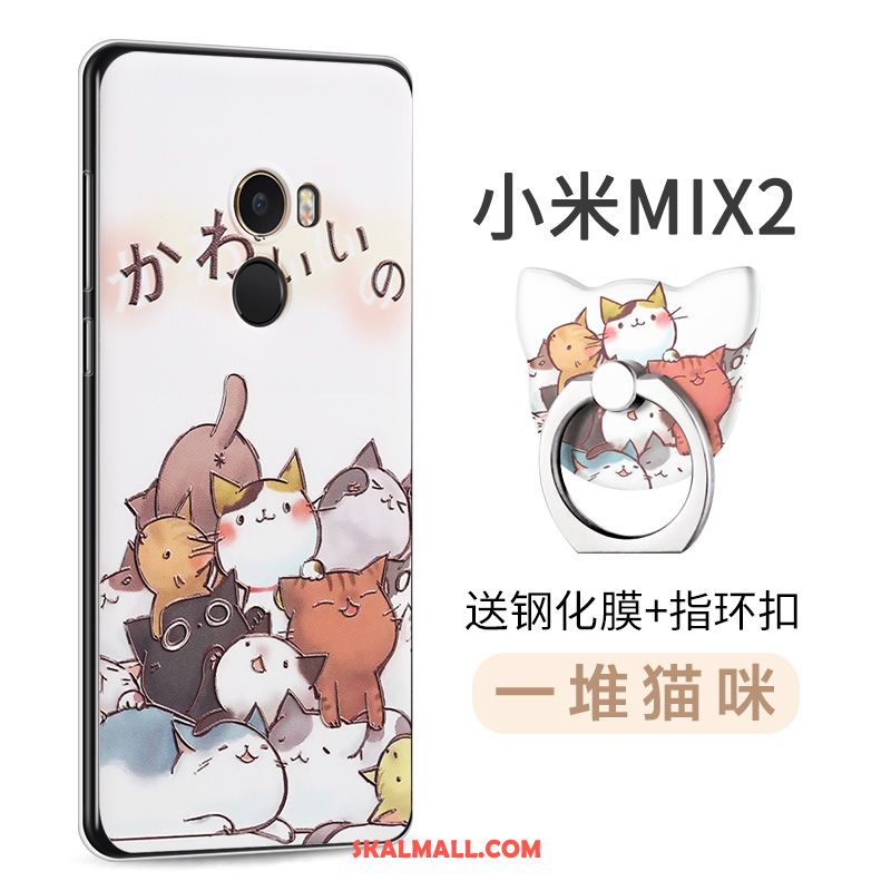 Xiaomi Mi Mix 2 Skal Fallskydd Mobil Telefon Blå Personlighet Silikon Butik