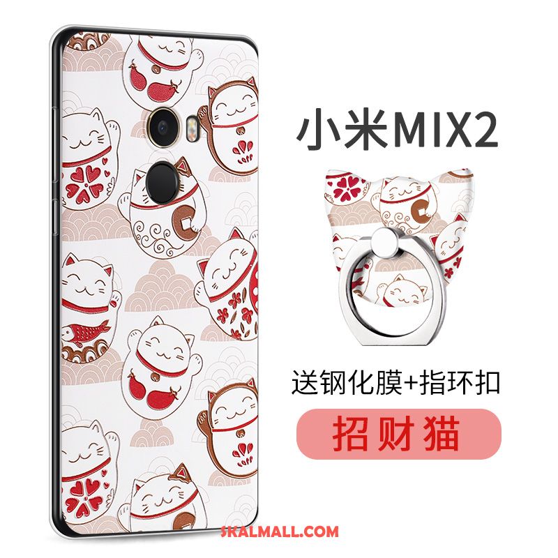 Xiaomi Mi Mix 2 Skal Fallskydd Mobil Telefon Blå Personlighet Silikon Butik