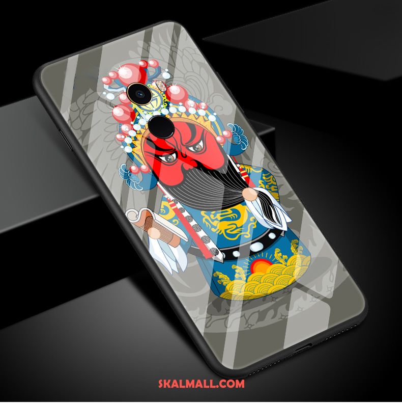 Xiaomi Mi Mix 2 Skal Kreativa Blå Mobil Telefon Glas Trend Varumärke Fodral Billiga