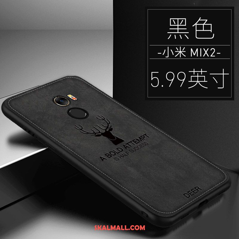 Xiaomi Mi Mix 2 Skal Mobil Telefon Blå Trend Varumärke Ny Nubuck Online