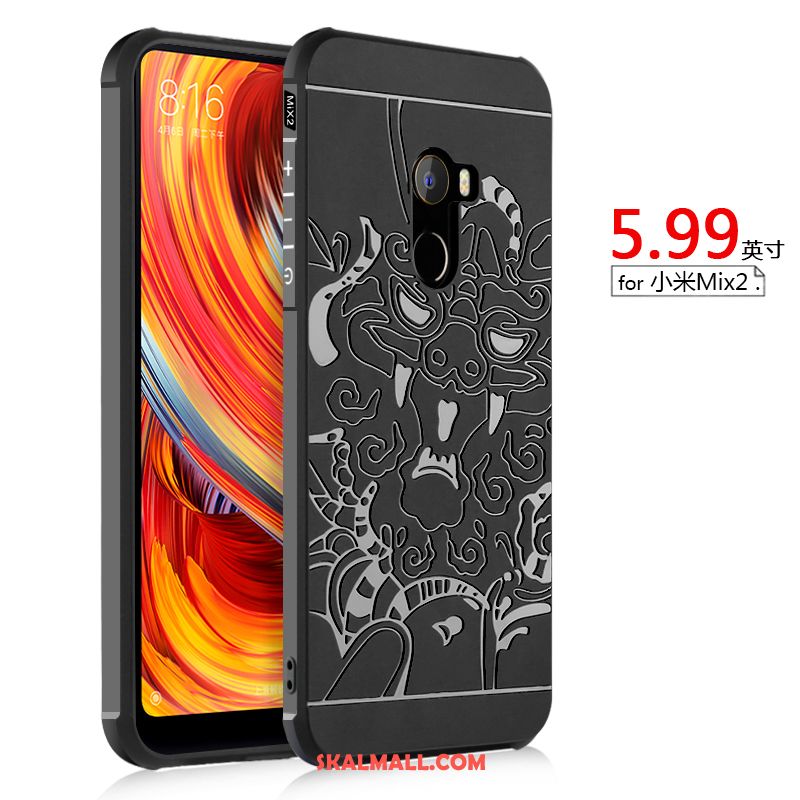 Xiaomi Mi Mix 2 Skal Mobil Telefon Fallskydd Nubuck Silikon Trend Till Salu