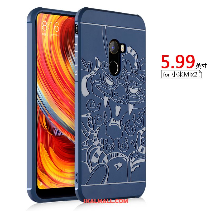 Xiaomi Mi Mix 2 Skal Mobil Telefon Fallskydd Nubuck Silikon Trend Till Salu