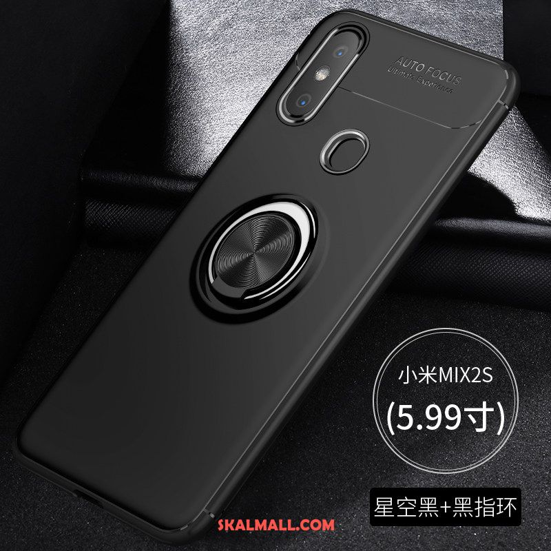 Xiaomi Mi Mix 2s Skal Liten All Inclusive Trend Röd Nubuck Fodral På Nätet