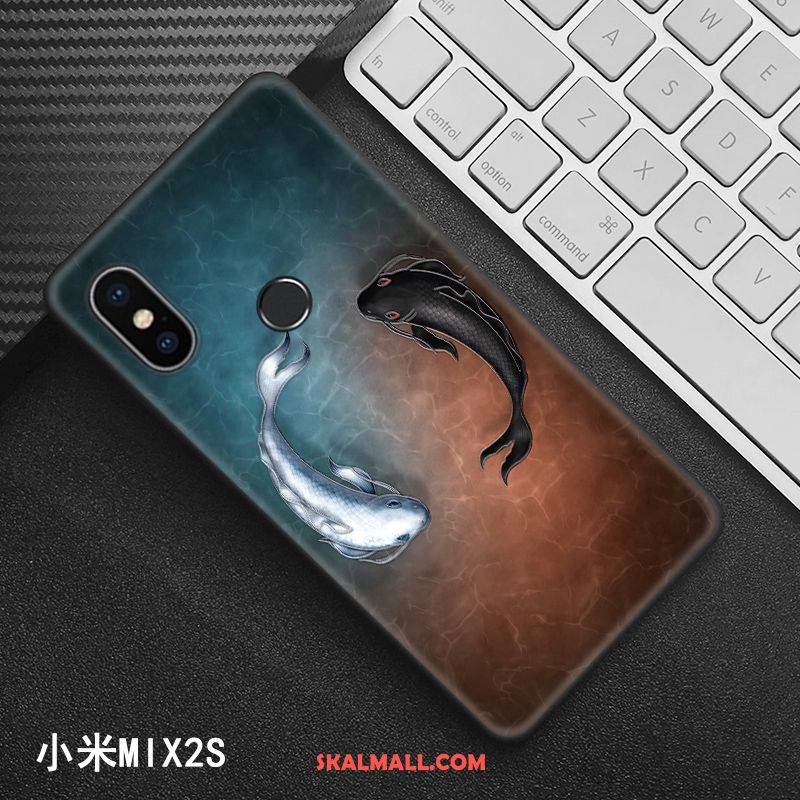 Xiaomi Mi Mix 2s Skal Lättnad Kinesisk Stil Liten Personlighet Trend Till Salu