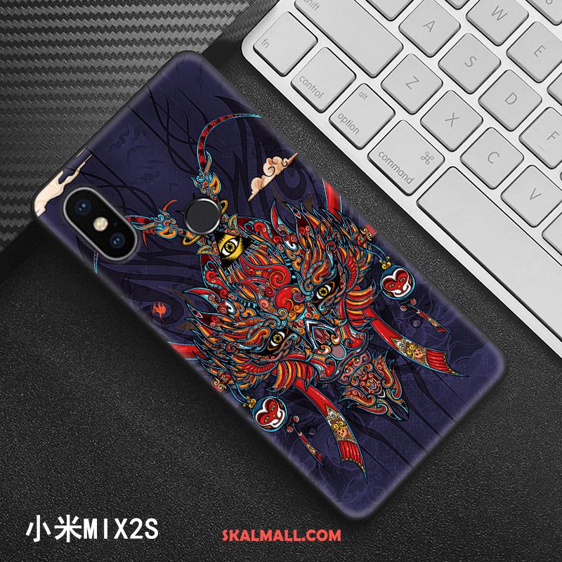 Xiaomi Mi Mix 2s Skal Lättnad Kinesisk Stil Liten Personlighet Trend Till Salu