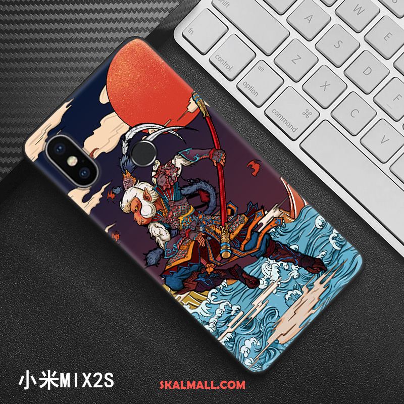 Xiaomi Mi Mix 2s Skal Lättnad Kinesisk Stil Liten Personlighet Trend Till Salu