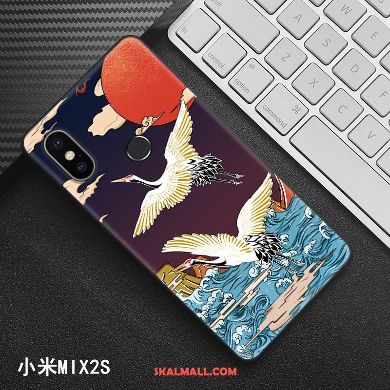 Xiaomi Mi Mix 2s Skal Lättnad Kinesisk Stil Liten Personlighet Trend Till Salu