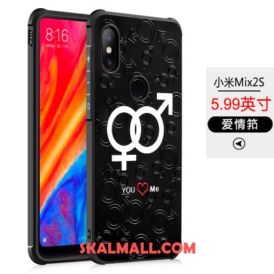 Xiaomi Mi Mix 2s Skal Mobil Telefon Nubuck Fallskydd Personlighet Liten Rea