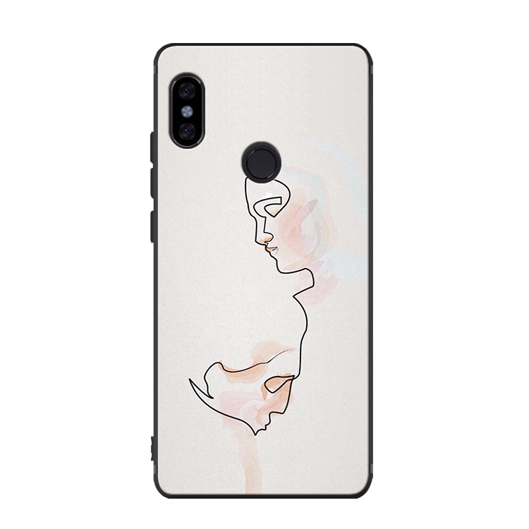 Xiaomi Mi Mix 2s Skal Vit Personlighet Röd Kreativa Skydd Köpa