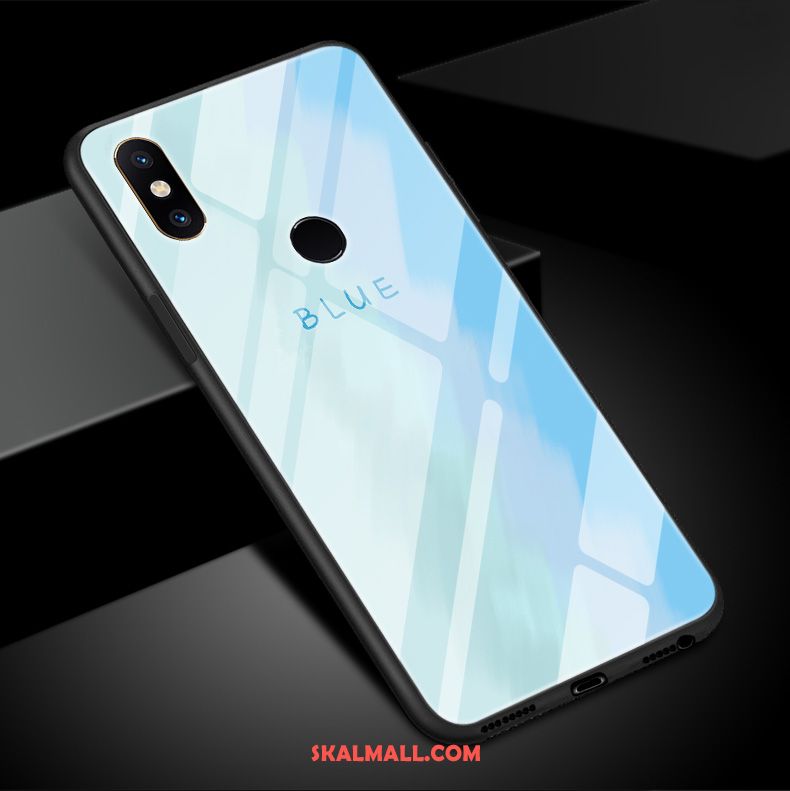 Xiaomi Mi Mix 3 Skal Mjuk Ny Enkel Liten Blå Fodral Billiga