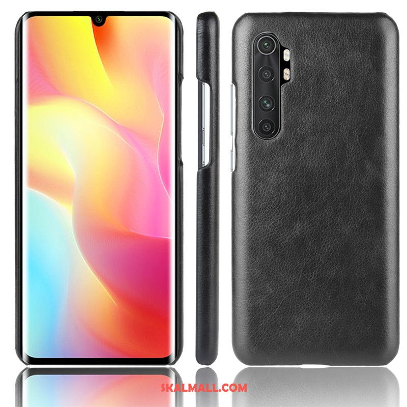 Xiaomi Mi Note 10 Lite Skal Läder Mönster Ungdom Litchi Mobil Telefon Rabatt