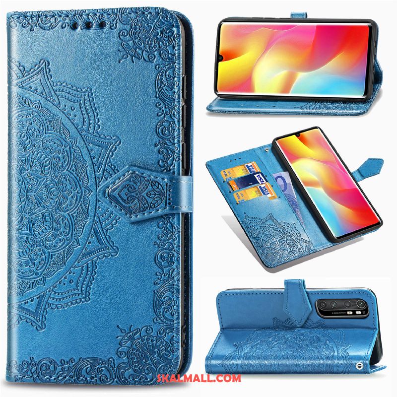 Xiaomi Mi Note 10 Lite Skal Läderfodral Liten Kort Fallskydd Mobil Telefon Online