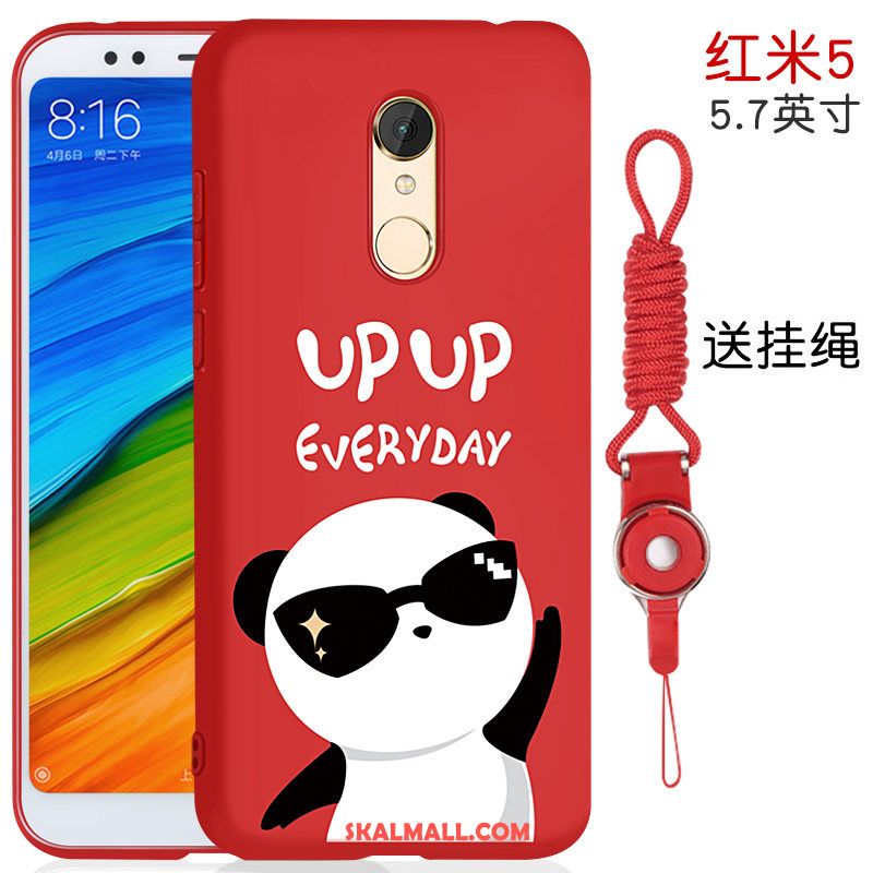 Xiaomi Redmi 5 Skal Svart Bakre Omslag Kreativa Liten Skydd Till Salu