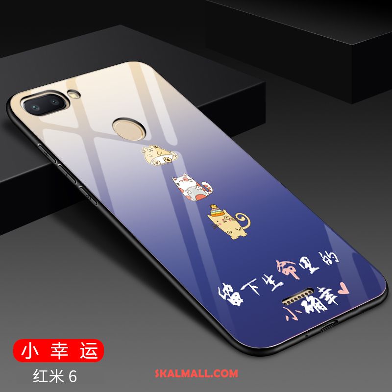 Xiaomi Redmi 6 Skal Hård Mobil Telefon Kreativa Personlighet Glas Online