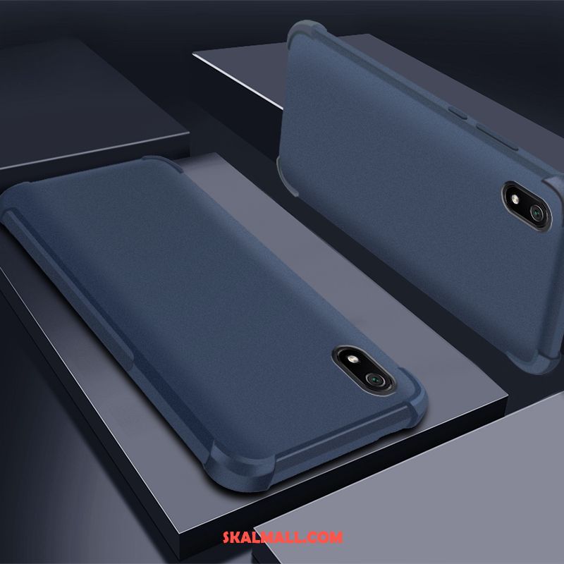 Xiaomi Redmi 7a Skal Fallskydd Purpur Nubuck Silikon Hängsmycken Till Salu