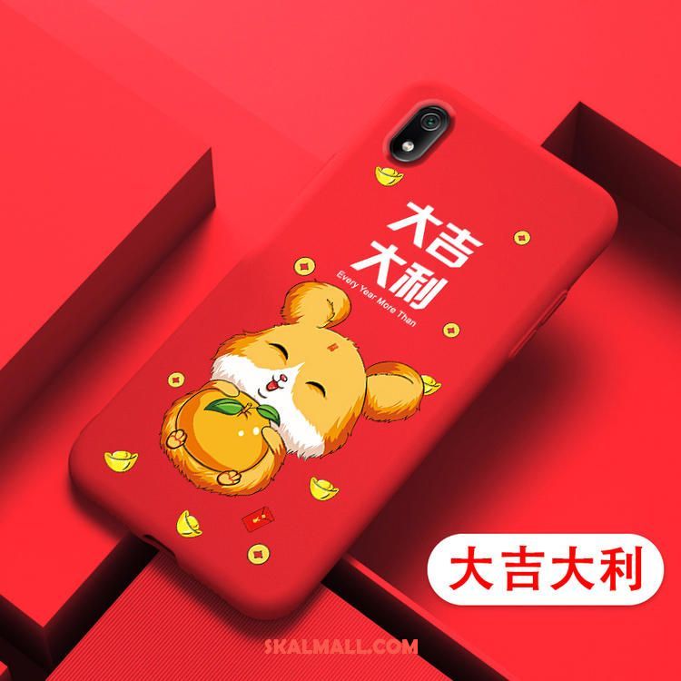 Xiaomi Redmi 7a Skal Mjuk Liten Silikon Tecknat Röd Fodral Online