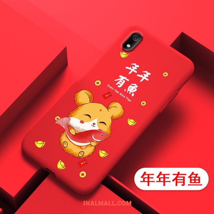 Xiaomi Redmi 7a Skal Mjuk Liten Silikon Tecknat Röd Fodral Online