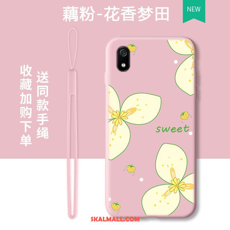 Xiaomi Redmi 7a Skal Personlighet Mode Fallskydd Net Red Rosa Fodral Butik