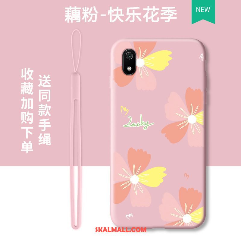 Xiaomi Redmi 7a Skal Personlighet Mode Fallskydd Net Red Rosa Fodral Butik