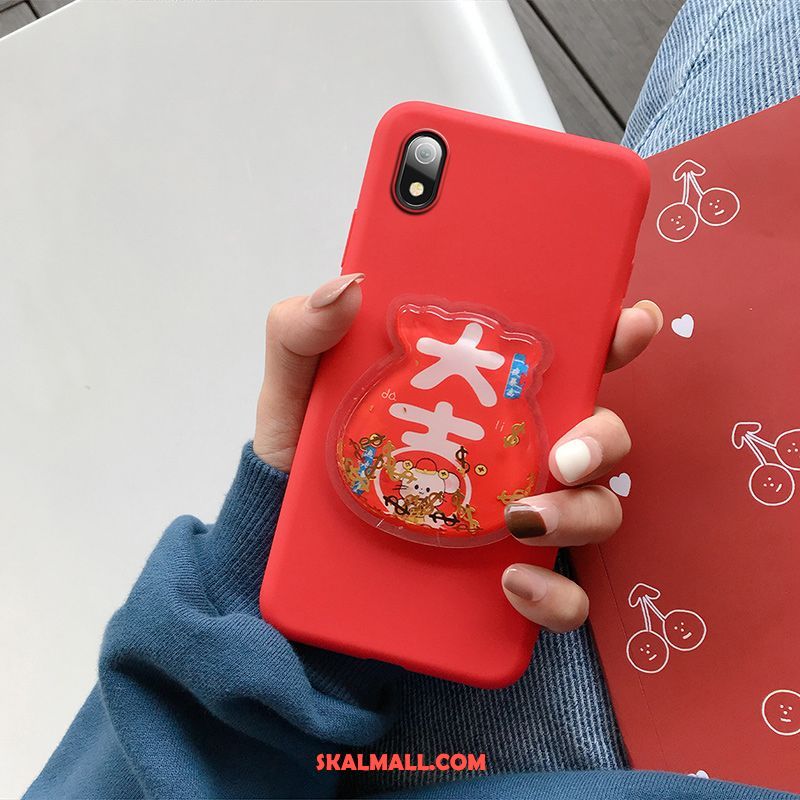 Xiaomi Redmi 7a Skal Silikon Net Red Ny Personlighet Fallskydd Billigt