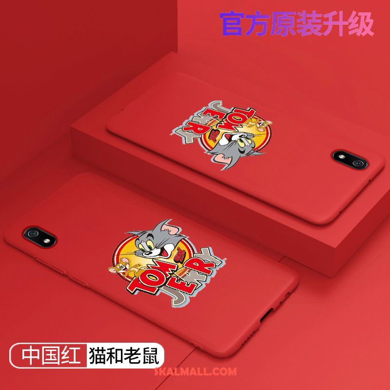 Xiaomi Redmi 7a Skal Vacker Skydd Tecknat Net Red All Inclusive Billig