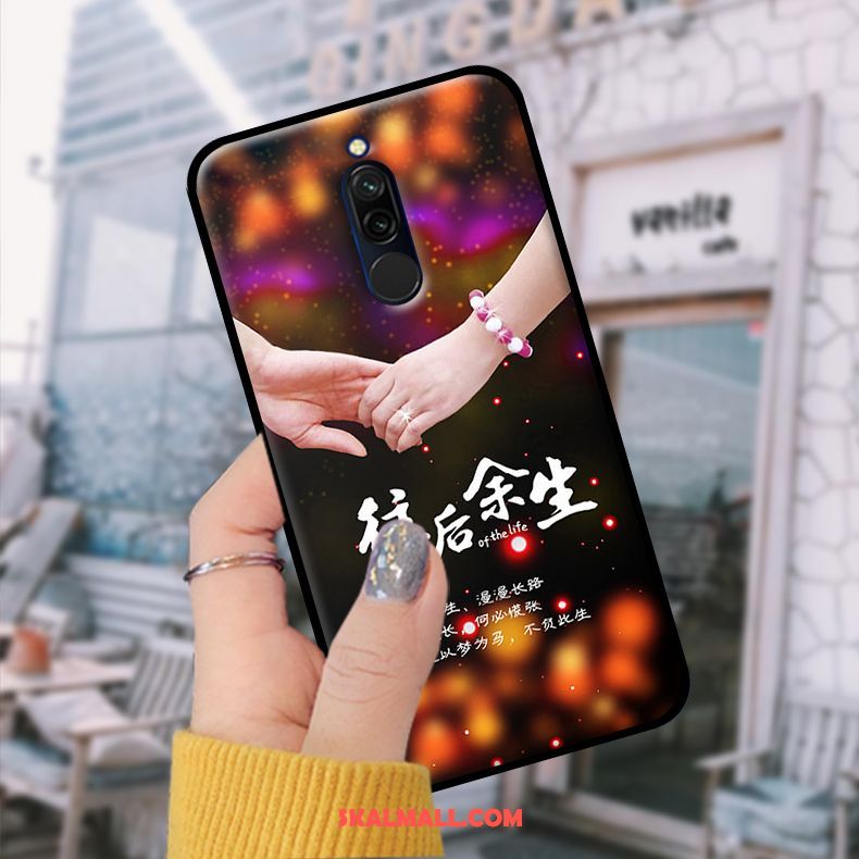 Xiaomi Redmi 8 Skal Student Skydd Purpur Mobil Telefon Röd Butik