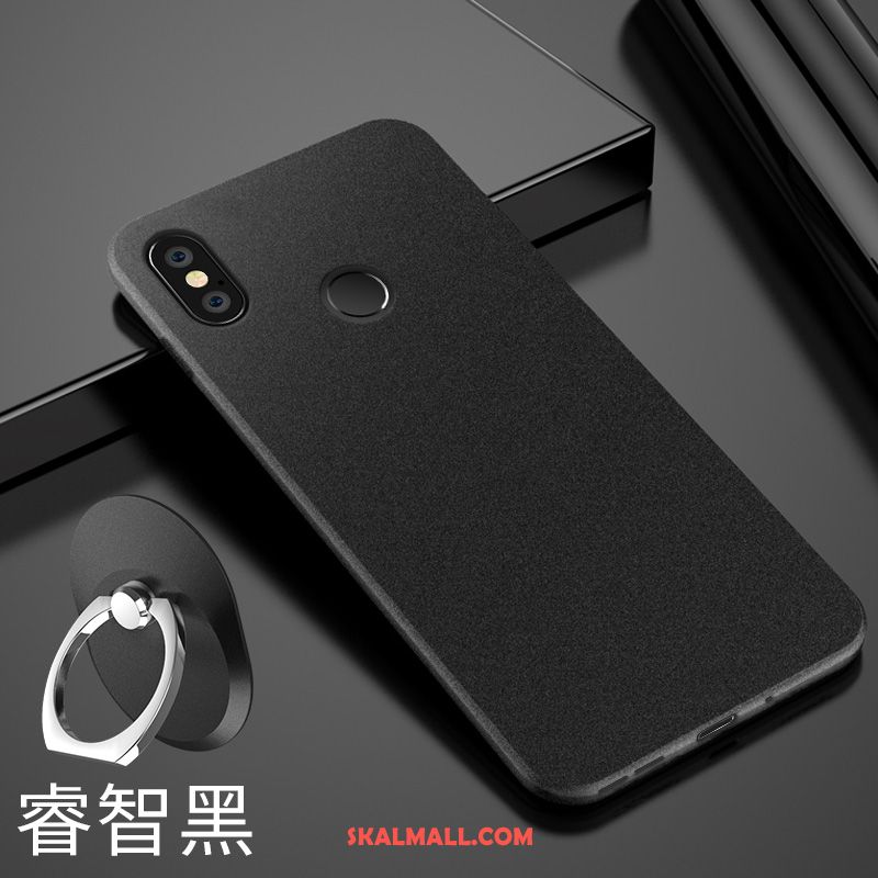 Xiaomi Redmi Note 5 Skal Hög Nubuck Personlighet Mörkblå Skydd Billiga