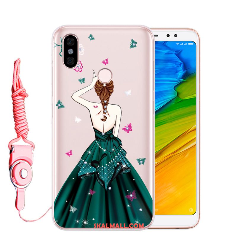 Xiaomi Redmi Note 5 Skal Skydd Strass Fallskydd Silikon All Inclusive Billigt