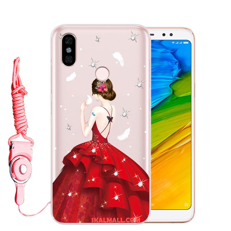 Xiaomi Redmi Note 5 Skal Skydd Strass Fallskydd Silikon All Inclusive Billigt